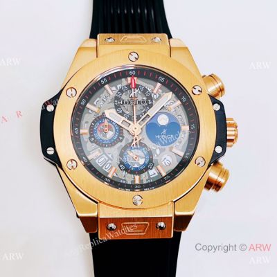 Replica Hublot Watch Big Bang Unico Rose Gold Chronograph watch 42mm for Mens